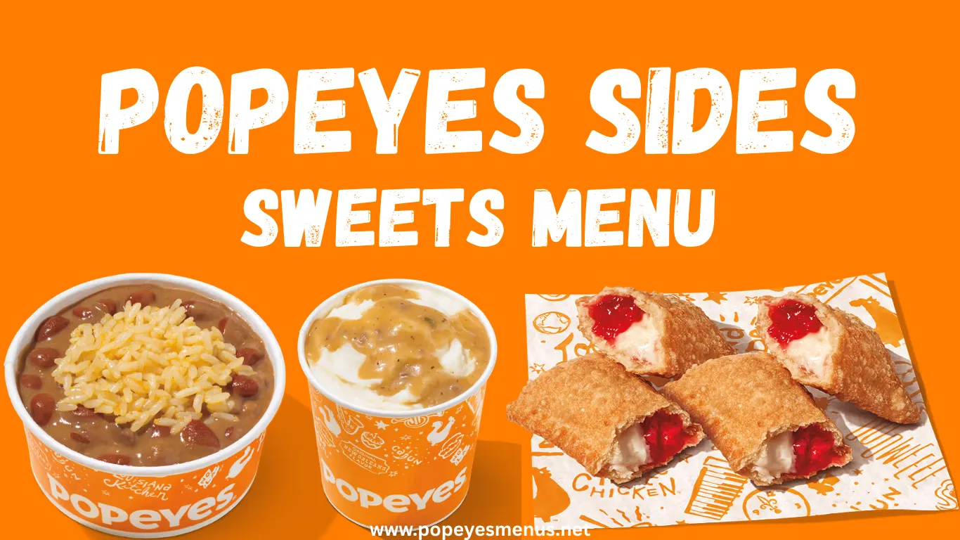 Popeyes Sides & Sweets Menu