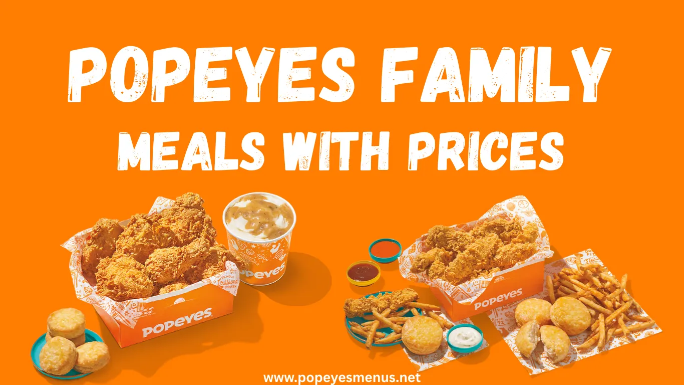 Popeyes Family Meals