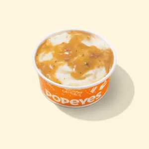 Regular Mashed Potatoes with Cajun Gravy