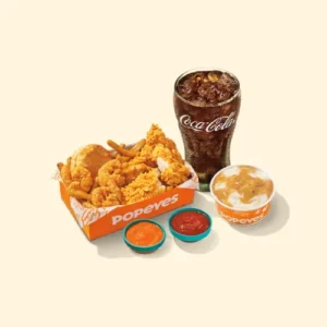 4Pc Butterfly Shrimp & 2Pc Tenders Large Combo - Classic