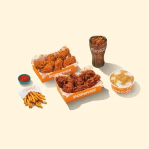 12Pc Bone-In Wings Large Combo