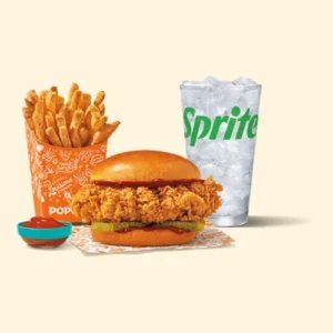 Honey BBQ Chicken Sandwich Combo