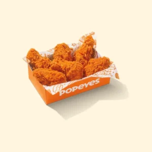 6Pc Bone-In Wings