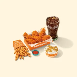 6Pc Bone-In Wings Large Combo
