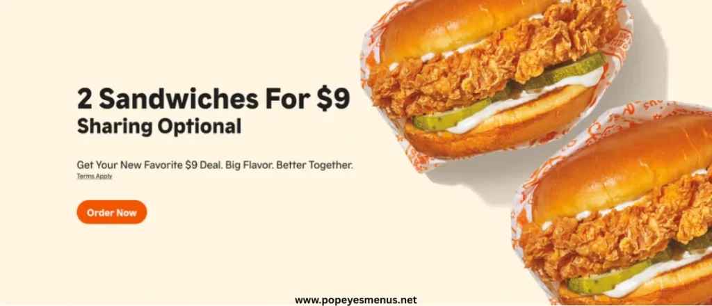 Popeyes Chicken Sandwich Deal