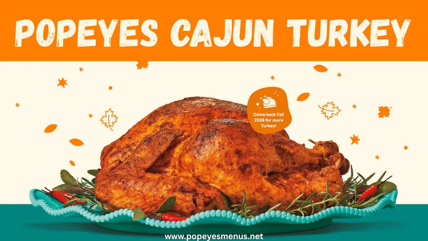 Popeyes Cajun Turkey