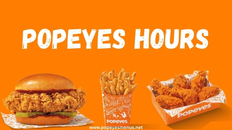 Popeyes Hours
