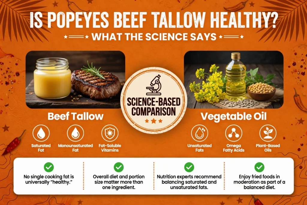 Is Popeyes Beef Tallow Healthy